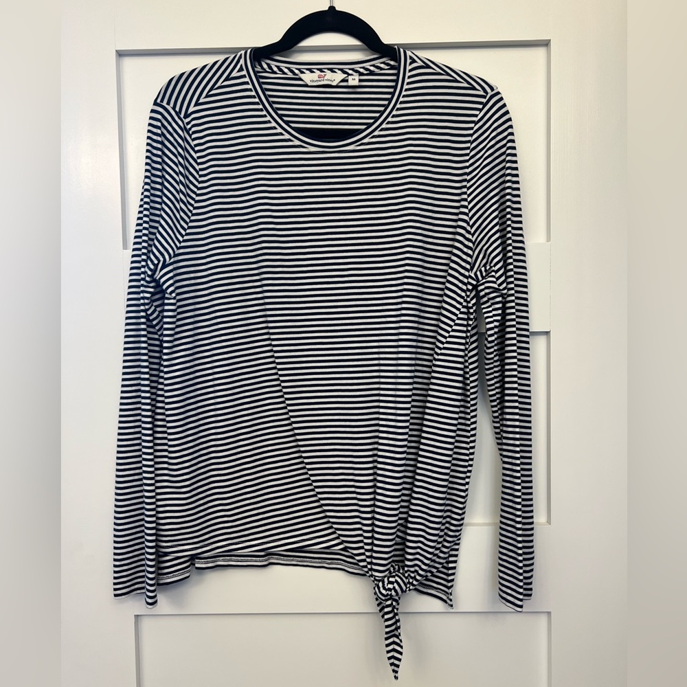 Vineyard Vines Striped Long Sleeve T Shirt